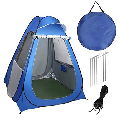 Tienda de Camping y Ducha Tienda de Ducha al Aire Libre portátil Impermeable Ligero Ligero Fácil Campamento Plegable Refugio de Lluvia para Pesca para
