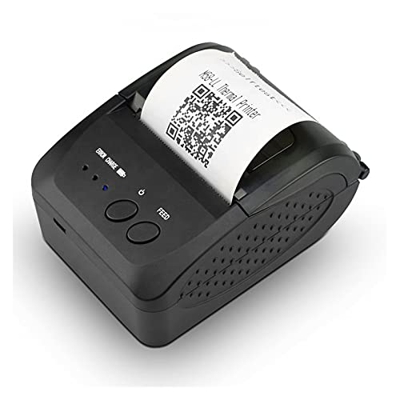 Mini Impresora Bluetooth Impresora de Tickets Termal inalámbrico for teléfono móvil Ventana de teléfono móvil 5 pulgón de 2 pulgones para la Oficina e