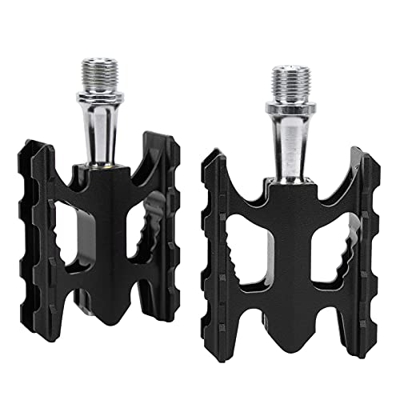 LYTDMSKY Pedal de Plataforma mecanizado CNC, Pedal de Bicicleta Plegable, aleación de Aluminio Antideslizante, rodamiento de Bicicleta de montaña, Acc