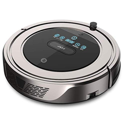 ZUKKY Robot de Limpieza Robot de Barrido automático Inteligente Inteligente Aspirador Aspirador Ultra-Delgado Máquina MOP Mute, Café (Color: Café Oro) precio