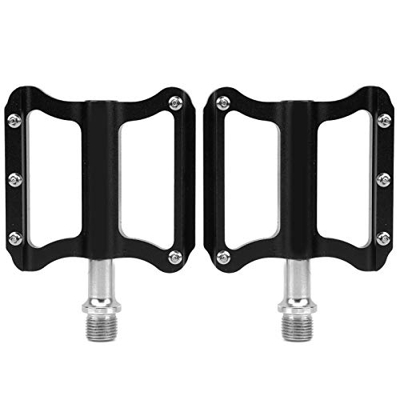LYTDMSKY Pedal de Bicicleta, Pedal de aleación de Aluminio para Bicicleta de montaña de Carretera 10x80x20mm 9/16 Rosca, Pedales Antideslizantes para 