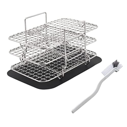 Weetack Estante de Freidora de Aire para Ninja Dual XL Freidora de Aire, Accesorios de Estante Deshidratador de Tostadas para Ninja Foodi DZ201 DZ401  precio