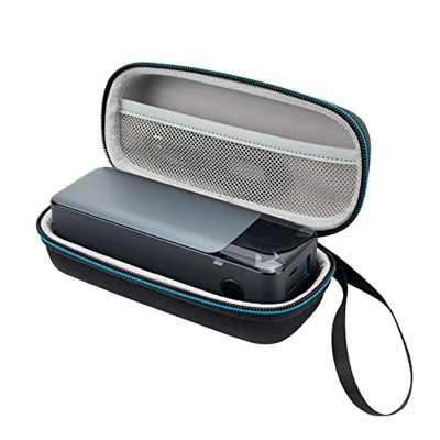 JOYSOG Bolsa de almacenamiento Power Bank, funda de transporte rígida EVA para Anker 737 Power Bank, 24,000 mAh 3-Port Charger Bank Travel Bag (negro)