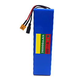 Li-Ion Batería E-Bike Recargable 48V 36Ah Batería de Iones de Litio E-Bike Bicicleta Eléctrica con 54.6V 2A Cargador Y BMS,para 50W-500W Motor 48V 36A en oferta