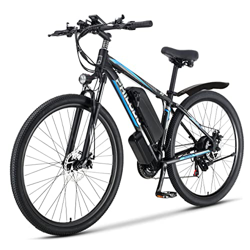 29'' Bicicleta Eléctrica E Bike, Bicicleta Electrica Montaña con Hydraulic Brake, Batería de Litio 48V 624Wh, Shimano de 21 Velocidades, Potente Motor precio