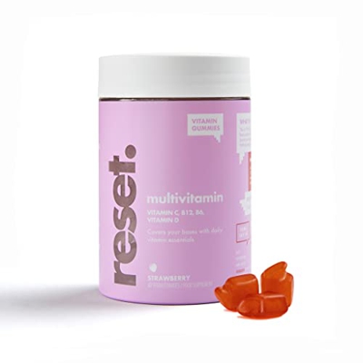 Multivitaminas Gominolas | Vitaminas Minerales Para Sistema Inmune y Cansancio | Complejo Vitaminico Completo | 2 Meses | Sin Azúcar Añadido | Sin Glu