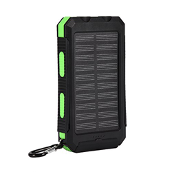 Kit de Bricolaje del Banco de Energía, Caja de Banco de Energía Móvil Solar Kit de Bricolaje con Brújula 10000mAh Banco de Energía Solar de Carga Rápi características