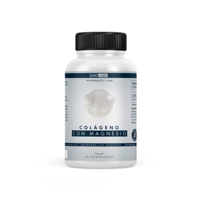 Complejo de Colágeno Hidrolizado con Magnesio | Elimina el cansancio y la fatiga | Soporte para músculos, articulaciones, huesos y ligamentos | Acción
