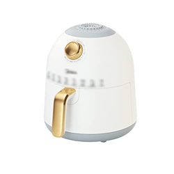 Freidora de Aire freidora eléctrica doméstica pequeño Horno sin Aceite multifunción freidora de Aire electrodomésticos de Cocina (Color : White, Size  en oferta