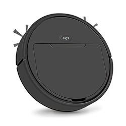 Jojomino Robot limpiador automático 3 en 1 inteligente escoba robot aspirador perezoso limpieza doméstica robot barredora inalámbrica, negro B precio