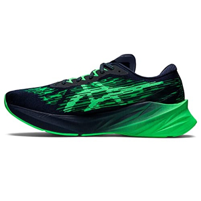 Asics Novablast 3, Running Shoe Hombre, Midnight/New Leaf, 42 EU