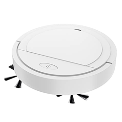 Yolispa Robot aspirador máquina de limpieza automática fregona robótica aspiradora USB carga para pelos de mascotas aperitivos pisos características