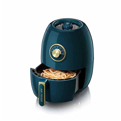 Freidora de Aire, freidora eléctrica de Aire Caliente, Utensilios de Cocina saludables sin Aceite, Temporizador y Control de Temperatura, Antiadherent