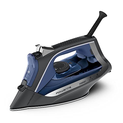 Rowenta Acessteam DW4301 - Plancha de vapor 2500 W, golpe de vapor de 150 g/min y vapor continuo de 40g/min, Suela Microsteam 300, punta precisa, sist