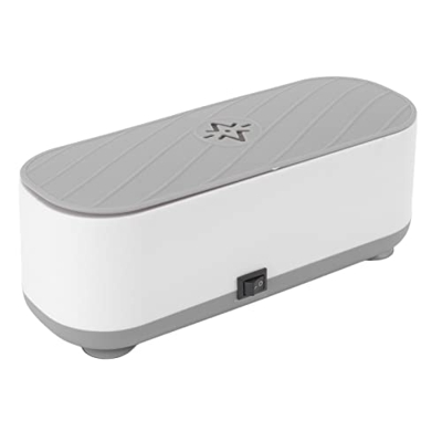 Limpiador Ultrasónico de Joyas, Limpiador Ultrasónico de Enjuague de 360 ​​Grados, Vibración de Alta Frecuencia, Fácil de Transportar, Pequeño para An