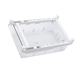 Cabilock Despensa Contenedor Transparente Hogar Congelador para Cajón Yogurt Producir Alimentos Ahorro de Vegetales Debajo del Refrigerador Retráctil  en oferta