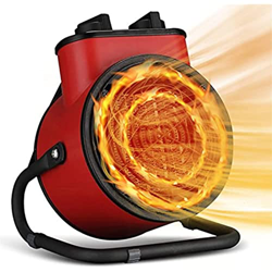 Calentador de habitación, calentador de ventilador eléctrico PTC portátil de 1500 W Calentamiento rápido y silencioso con termostato 3 modos con prote en oferta