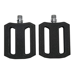 1 par de pedales de bicicleta, antideslizantes para bicicleta de montaña y carretera, pedal plano de aleación de aluminio, pedales para bicicleta, acc en oferta