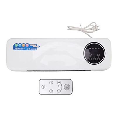 Pequeño Aire Acondicionado, 1800 W Eléctrico Montado en la Pared Refrigeración Aire Acondicionado con Calentador Eléctrico, Control Remoto Interior Co