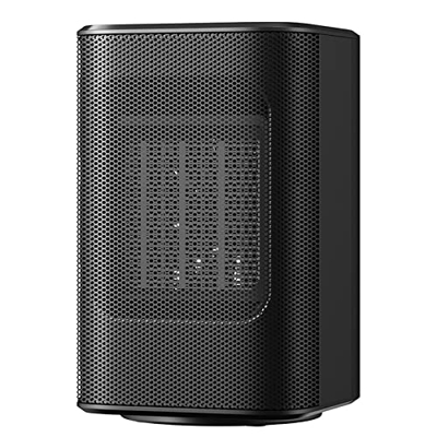 AUTOBI Calentador de Espacio eléctrico portátil con termostato 1000W Ventilador de Calentador Seguro y silencioso de bajo Ruido para Escritorio de Ofi