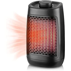 Calentadores portátiles eléctricos for interiores de 750 W/1500 W con termostato, calentador de espacio de gran angular, calentador pequeño de cerámic precio
