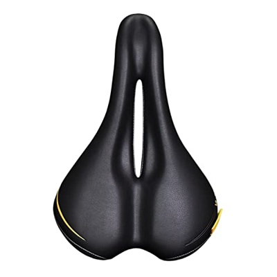 MPSSAA Asiento de Bicicleta Femenino VL-4126 auténtico, cojín Suave cómodo, Asiento de Bicicleta Acolchado, Asiento de Cuero for Bicicleta, Piezas de 