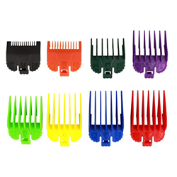 Lechnical Juego de Peine de guía de Corte Profesional de 8 tamaños, Juego de Peine de límite de Repuesto para cortadora de Pelo eléctrica Wahl, Herram en oferta
