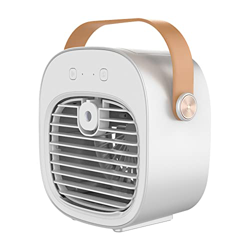 Mini ventilador enfriador de aire, aire acondicionado personal, humidificador USB portátil, purificador, ventilador de refrigeración, ventilador de es precio