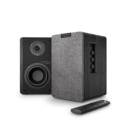 Energy Sistem Studio Monitor 4 Hi Fi (Altavoz Activo 2.0, Bluetooth 5.0, 50 W, Subwoofer, Entrada óptica TOSLINK, Puerto HDMI ARC)