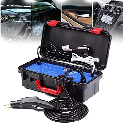SXFuture 3000W Limpiadores de Vapor Alta Presion,Máquina de Limpieza a Vapor presurizada de Alta Temperatura para Cocina BañO Muebles Coche
