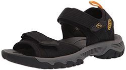 KEEN Targhee 3 Open Toe H2, Sandalias Hombre, Black/Yellow, 48 EU en oferta