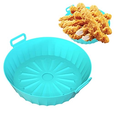 Revestimientos para freidoras de aire de silicona | Revestimientos de silicona de grado alimenticio para freidora de aire,Freidora de aire resistente 