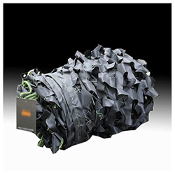LQX Tapa de Tela a Prueba de Lluvia Lona Al Aire Libre Pure Black Camuflage Neta Neta Adecuado para Disparar Neta de Camuflaje de Campamento de Madera en oferta