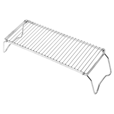 Gatuida Rejilla para Parrilla de Acero Inoxidable Parrilla de Carbón Plegable Parrilla Portátil para Barbacoa con Patas para Acampar Aire Cocinar Picn