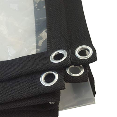 LQX Tela a Prueba de Lluvia Sombreada Al Aire Libre sin Olor a Lona Transparente Lona Versátil Lona Impermeable para Tiendas de Lona, U200B\U200Bbotes