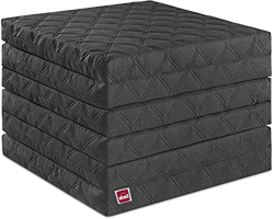 Abeil Chauffeuse/matelas d’appoint de Luxe Gris Avec housse Luxury-Calentador de colchón (2 Personas), Color, Espuma, 2 personnes (Standard) características