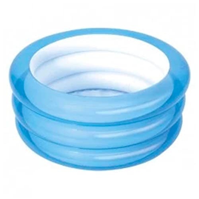 Acan Tradineur - Piscina Hinchable Infantil, 3 Aros, Vinilo Resistente, válvula de Seguridad, 3 cámaras de Aire. Color Surtido. 70 x 30 cm (diámetro x