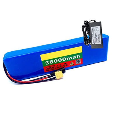 Recargable De Iones De Litio 48V 36Ah 50W-500W Batería De Bicicleta Eléctrica para Monociclo Eléctrico De Auto Equilibrio Scooter Hoverboard Bicicleta