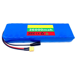 Batería Litio Bicicleta Eléctrica 48V Batería Personalizable36Ah para Motocicleta Eléctrica Triciclo Eléctrico Scooter Eléctrico con Cargador 48V 36Ah características