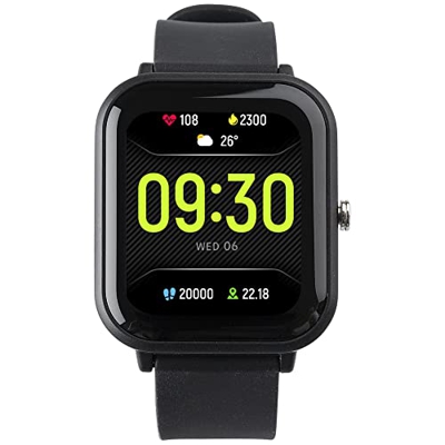 Smartwatch Reloj Inteligente Hombre Mujer , 1.7", Impermeable , Reloj Deportivo 24 Funciones Multideporte , podómetro , oxímetro , medidor calorías , 