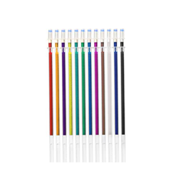 VENNSDIYU Bolígrafo de 12 piezas, recambio de papelería, bolígrafo brillante para estudiantes, Tipo 1 en oferta