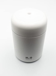 Bazin Humidificador Mini Portátil | Color Blanco o Gris | Alimentación con USB | Para Hogar, Coche y Oficina | Capacidad 300 ml (blanco) precio