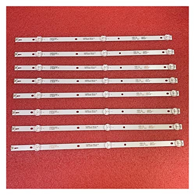 Piezas de Repuesto de TV- 8 Pcs/Lote DIRIGIÓ Bar Compatible con 4 3PFS4012 43PFT4002 43DL4012N 43HFF5952 L43E6800 K430WDK3 K430WDC1 A1 A3 4708-K43WDC-