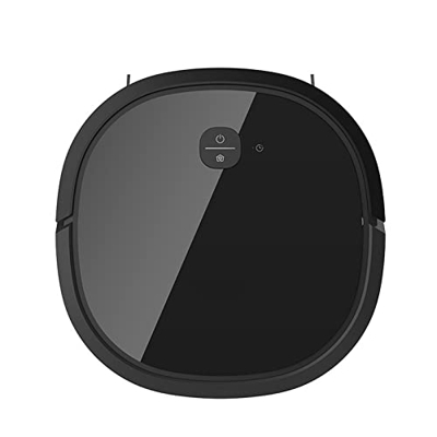 KAPLAR Aspiradora Robot, Limpiador de Barrido Inteligente con Cuerpo Ultrafino de 8 cm Diseño anticaída Sin Ruido Recarga automática Caja de Polvo de 