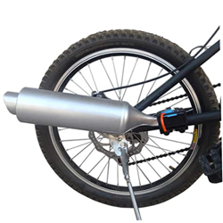 Sistema de escape de bicicleta de sonido Bici Turbo Turbina Escape Tubería Ciclismo Ciclismo Fabricante de ruido Efecto de sonido Accesorios de ciclis precio