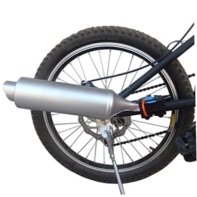 Sistema de escape de bicicleta de sonido Bici Turbo Turbina Escape Tubería Ciclismo Ciclismo Fabricante de ruido Efecto de sonido Accesorios de ciclis