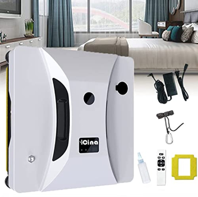 JIADUOFU Robot Limpiador Ventanas, Hogar Robótica Limpieza Vidrio, Aspirador Inteligente Anticaída, Ventanas Herramientas Limpieza, para para Ventanas