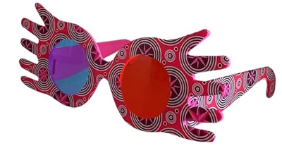 Generico Gafas Luna Lovegood Hechas en 3D (Gafas)