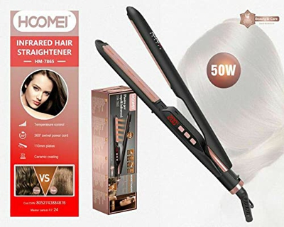 HOOMEI HM-7865 - Plancha para el pelo por infrarrojos