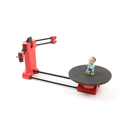 PRMAL Escáner 3D Bricolaje Kit, moldeo por inyección roja Plastics Webcam Screner de código Abierto for Impresora 3D